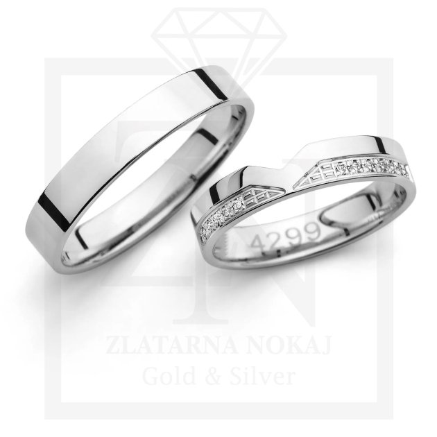 Vjenčano prstenje ZN-4299