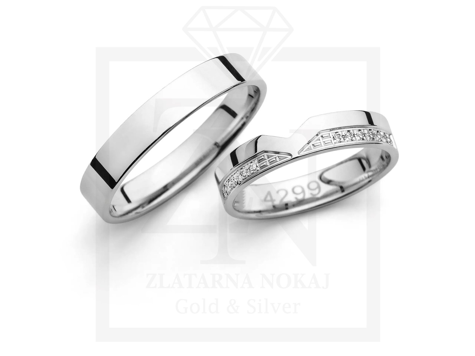 Vjenčano prstenje ZN-4299