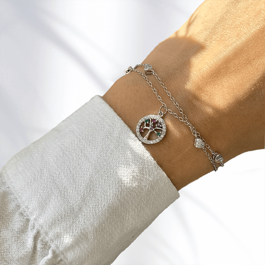 Srebrna narukvica Drvo Života - Slika 2