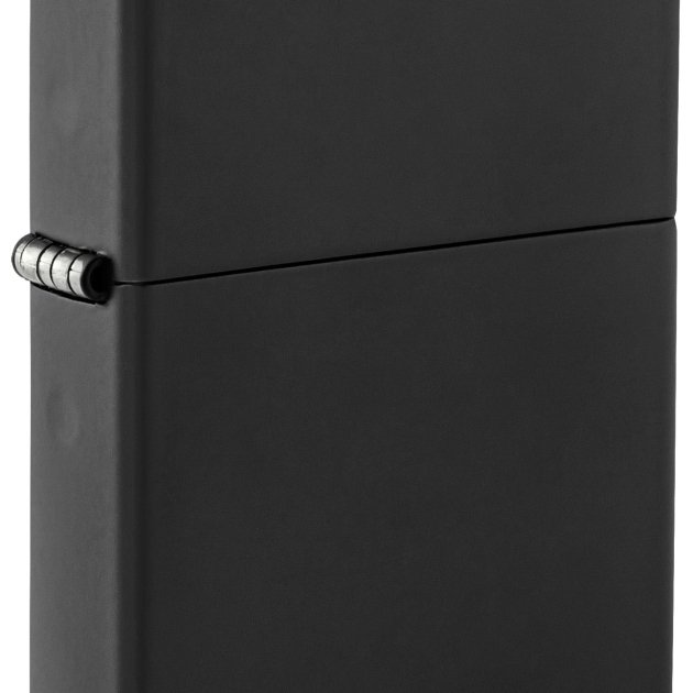 Zippo Klasični crni mat upaljač otporan na vjetar