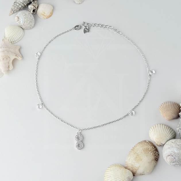 Srebrna Nanogica infinity stone