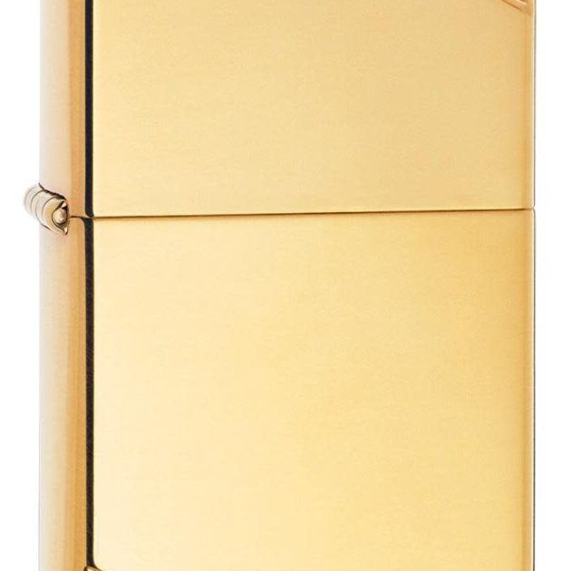 Zippo visoko polirani vintage mesing s kosim crtama