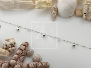 Srebrna Nanogica silver and stones