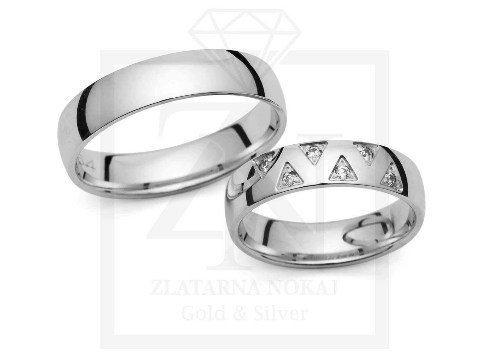 Vjenčani prsten model ZN-1364