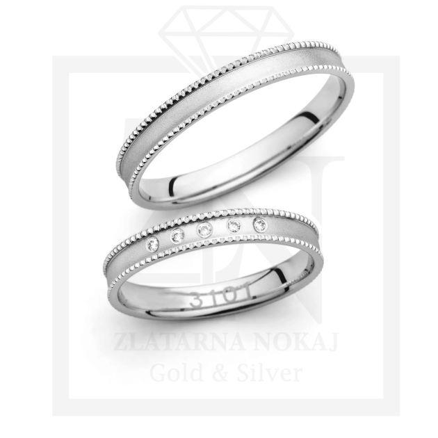 Vjenčani prsten model ZN-3101