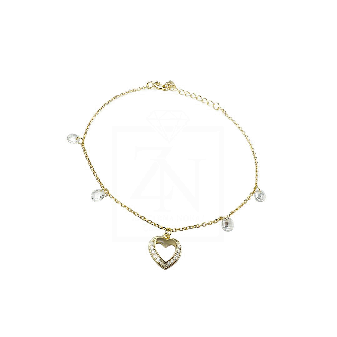 Srebrna narukvica Cristal Cuddle pozlata