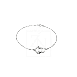 Srebrna narukvica Cube