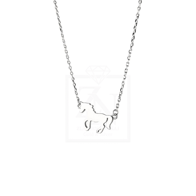 Srebrna ogrlica Horse