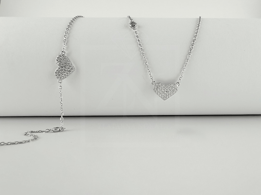 Srebrna narukvica Twinkle Heart