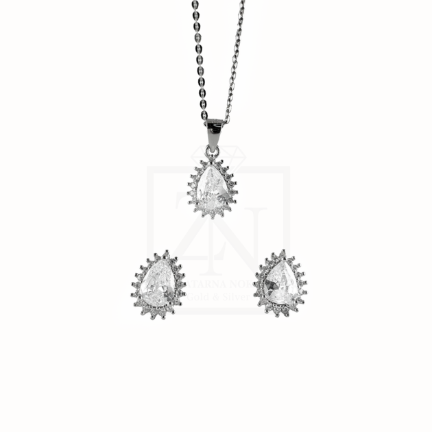 Srebrni kompleti Crystal Drop