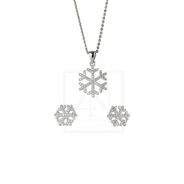 Srebrni kompleti Snježna Pahulja