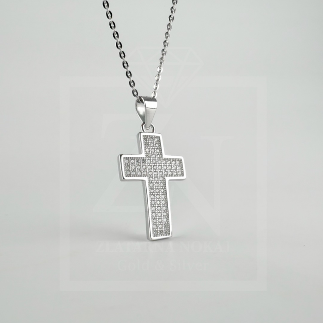 Lančić i privjesak Faith