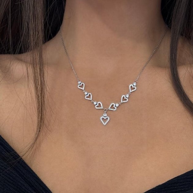 Srebrna ogrlica SRCA