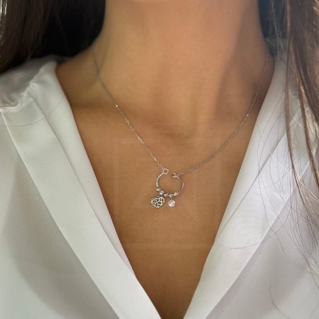 Srebrna ogrlica Cute