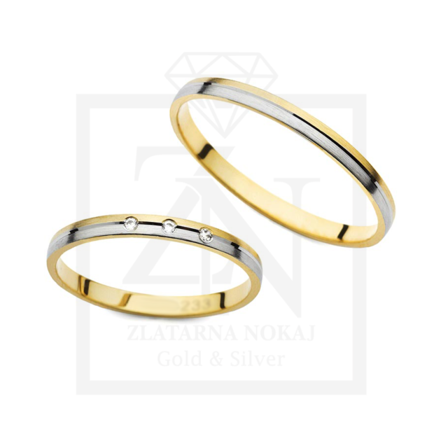 Vjenčani prsten model ZN-233