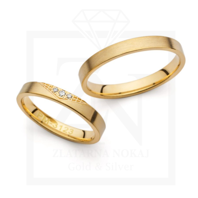 Vjenčani prsten model ZN-3123
