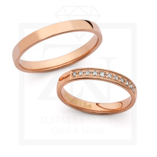 Vjenčani prsten model ZN-3134