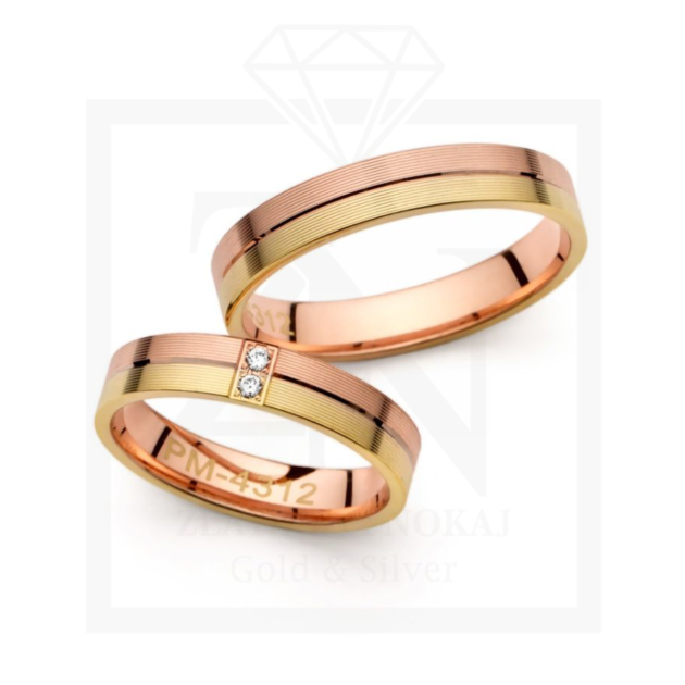 Vjenčani prsten model ZN-4312