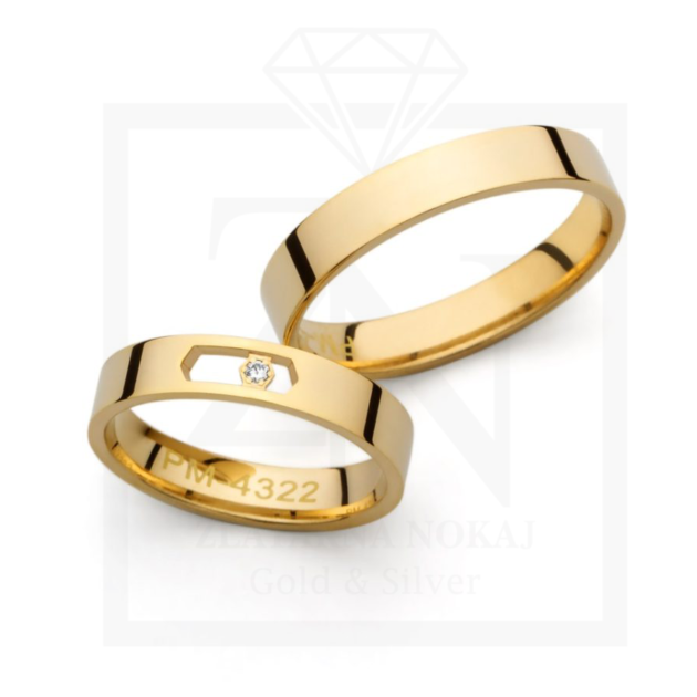 Vjenčani prsten model ZN-4322