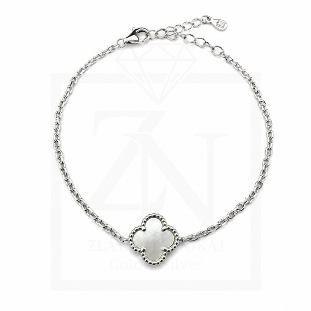 Srebrna narukvica Clover Beauty Bracelet