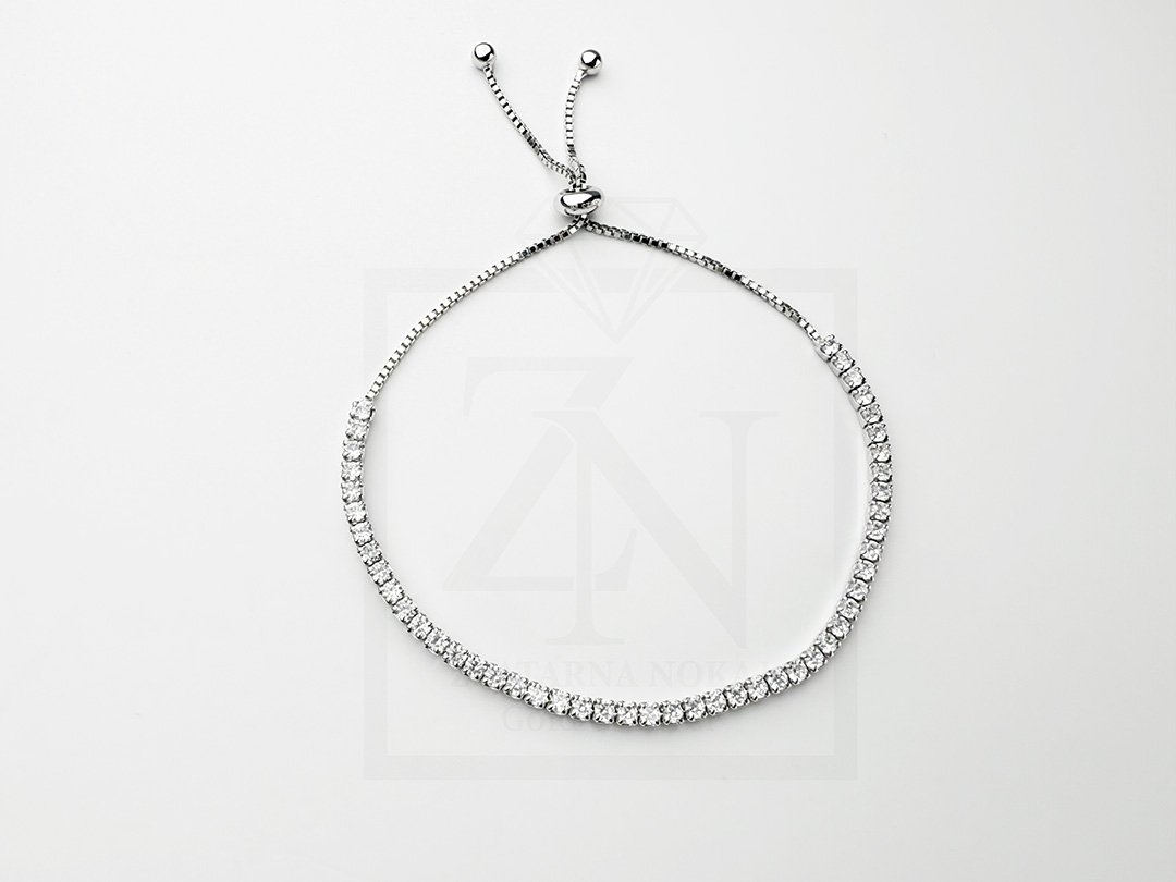 Srebrna narukvica Tennis Bracelet